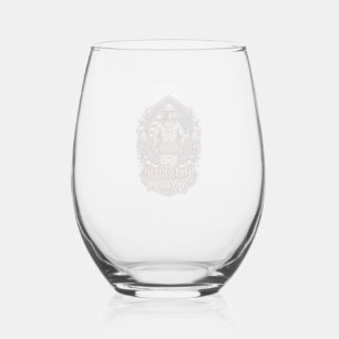 Patriotic Beekeeper Vector Graphic Tee Stemless Wine Glass