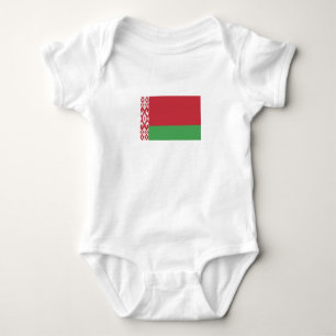 Patriotic Belarusian Flag Baby Bodysuit