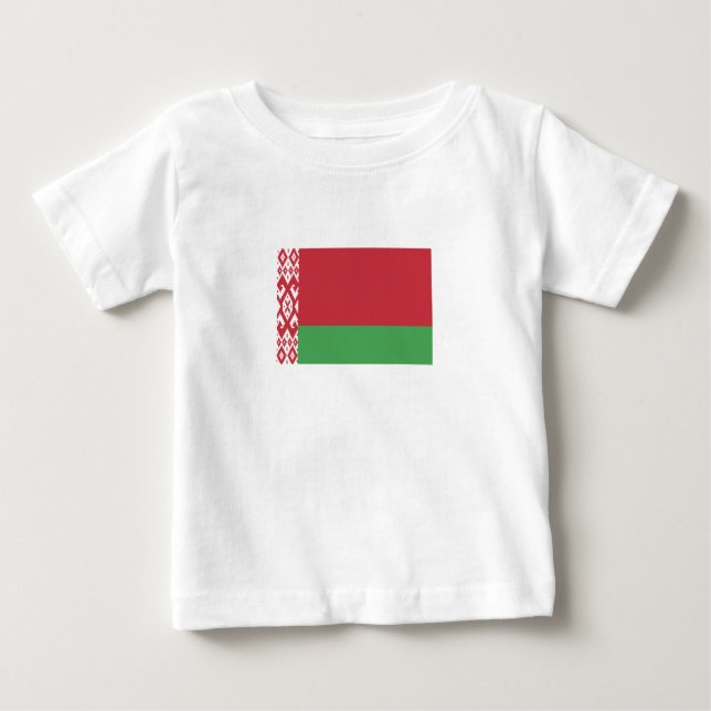 Patriotic Belarusian Flag Baby T-Shirt (Front)