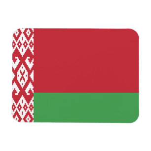 Patriotic Belarusian Flag Magnet