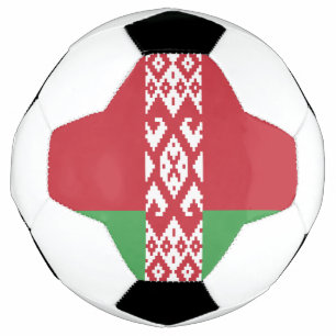 Patriotic Belarusian Flag Soccer Ball