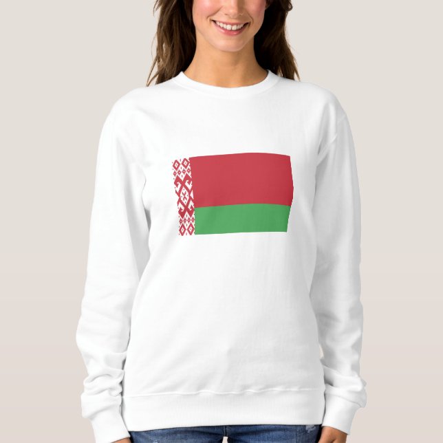 Patriotic Belarusian Flag Sweatshirt (Front)