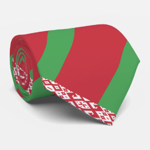 Patriotic Belarusian Flag Tie
