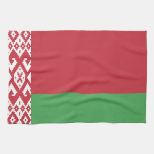 Patriotic Belarusian Flag Towel