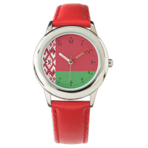 Patriotic Belarusian Flag Watch