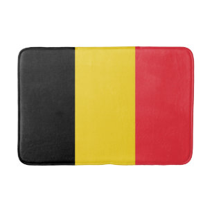 Patriotic Belgian Flag Bath Mat