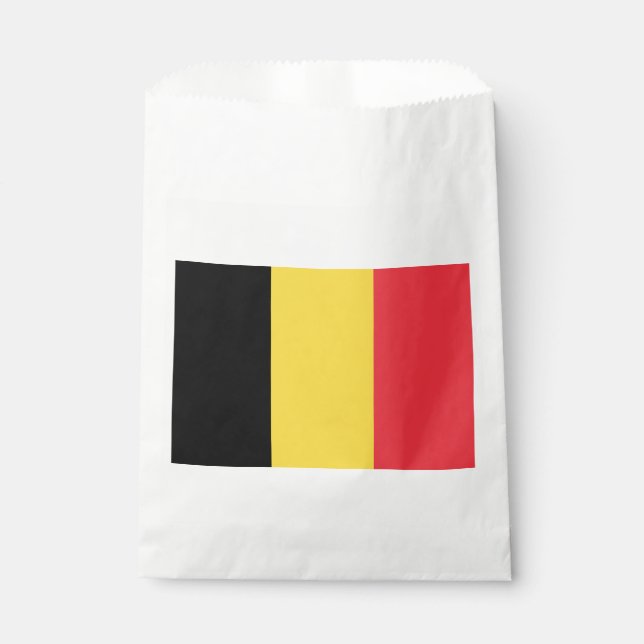 Patriotic Belgian Flag Favour Bags (Front)