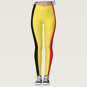 Patriotic Belgian Flag Leggings