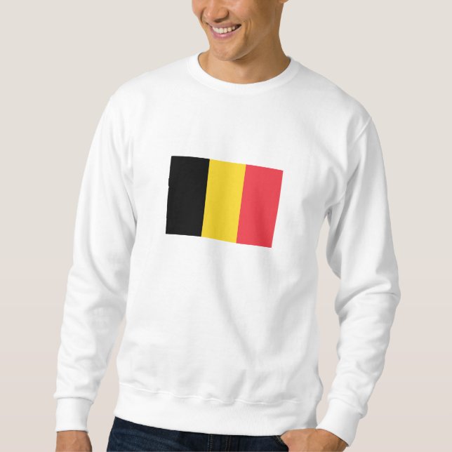 Patriotic Belgian Flag Sweatshirt (Front)