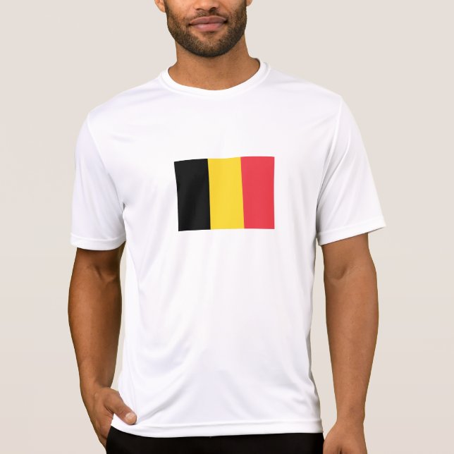 Patriotic Belgian Flag T-Shirt (Front)