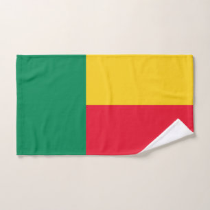 Patriotic Benin Flag Bath Towel Set