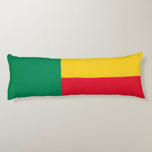 Patriotic Benin Flag Body Cushion