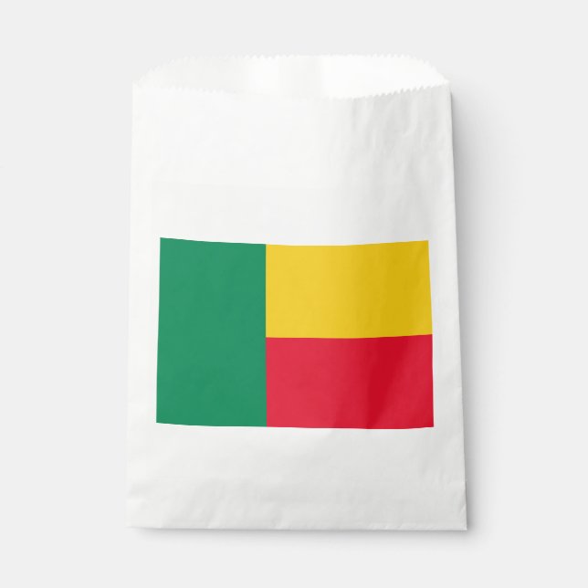 Patriotic Benin Flag Favour Bags (Front)
