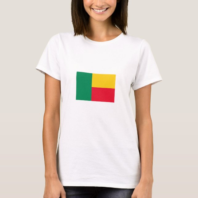 Patriotic Benin Flag T-Shirt (Front)