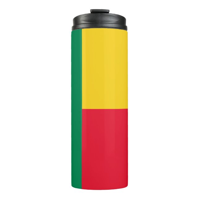 Patriotic Benin Flag Thermal Tumbler (Front)