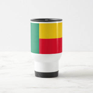 Patriotic Benin Flag Travel Mug