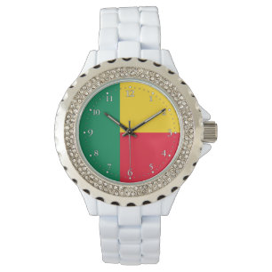 Patriotic Benin Flag Watch