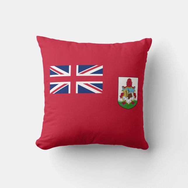 Patriotic Bermuda Flag Cushion (Front)