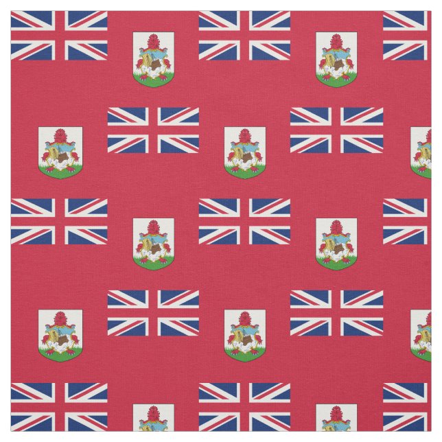 Patriotic Bermuda Flag Fabric (Swatch)