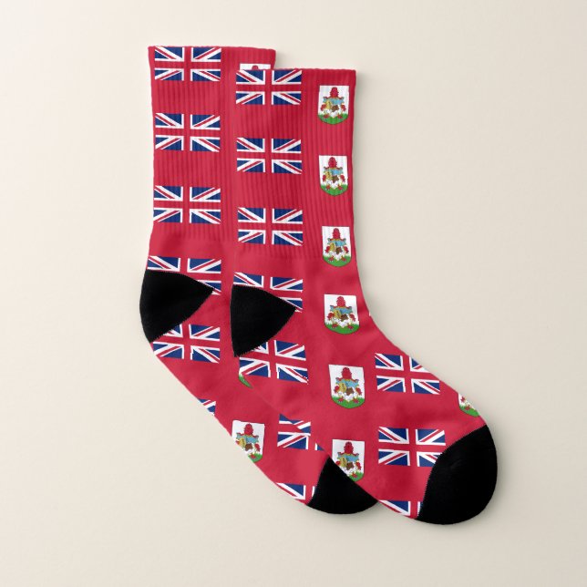 Patriotic Bermuda Flag Socks (Pair)