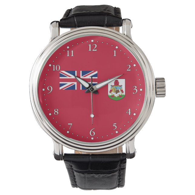 Patriotic Bermuda Flag Watch (Front)