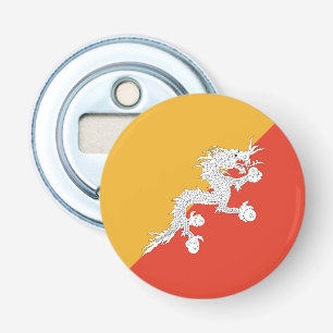 Patriotic Bhutan Flag Bottle Opener