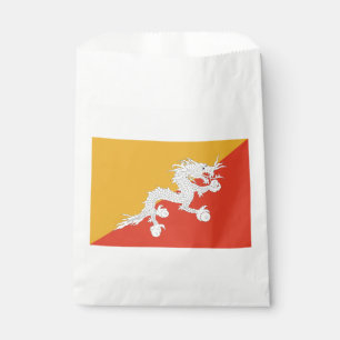 Patriotic Bhutan Flag Favour Bags