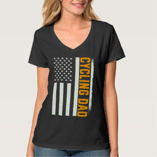 Patriotic Bicycle Bicyclist Bicycling Cycling Cycl T-Shirt