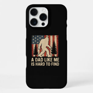 Patriotic Bigfoot A Dad Like Me Is Hard To Find Fu iPhone 16 Pro Max Case