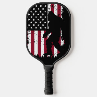 Patriotic Bigfoot Pickleball Paddle