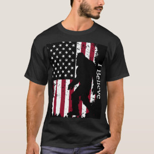 Patriotic Bigfoot T-Shirt
