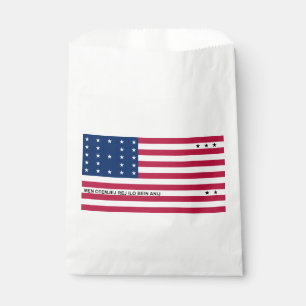 Patriotic Bikini Atoll Flag Favour Bags