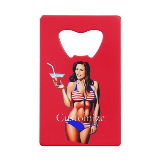 Patriotic Bikini Fitness Model Thunder_Cove  (Front)