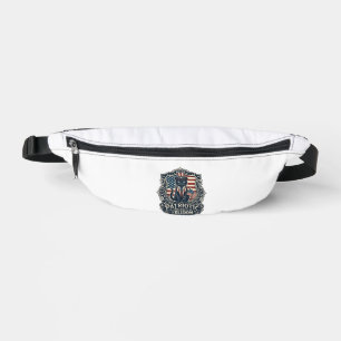 Patriotic Black Cat Vector Graphic Tee (2)_1 Bum Bags