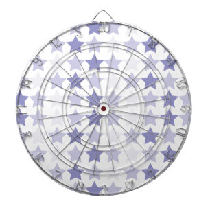 Patriotic Blue Ombre Stars Dartboard