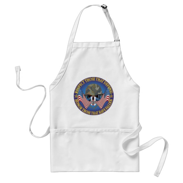 Patriotic Bones Standard Apron (Front)