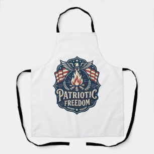 Patriotic Bonfire Night Vector Graphic Tee_1 Apron