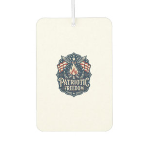 Patriotic Bonfire Night Vector Graphic Tee_1 Car Air Freshener