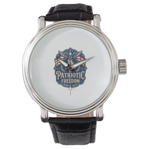 Patriotic Bonfire Night Vector Graphic Tee_1 Watch