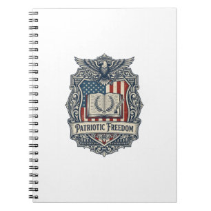 Patriotic Book Club Vector Graphic Tee
