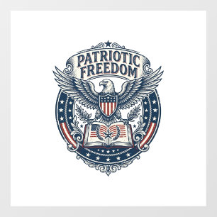 Patriotic Book Club Vector Graphic Tee (2)