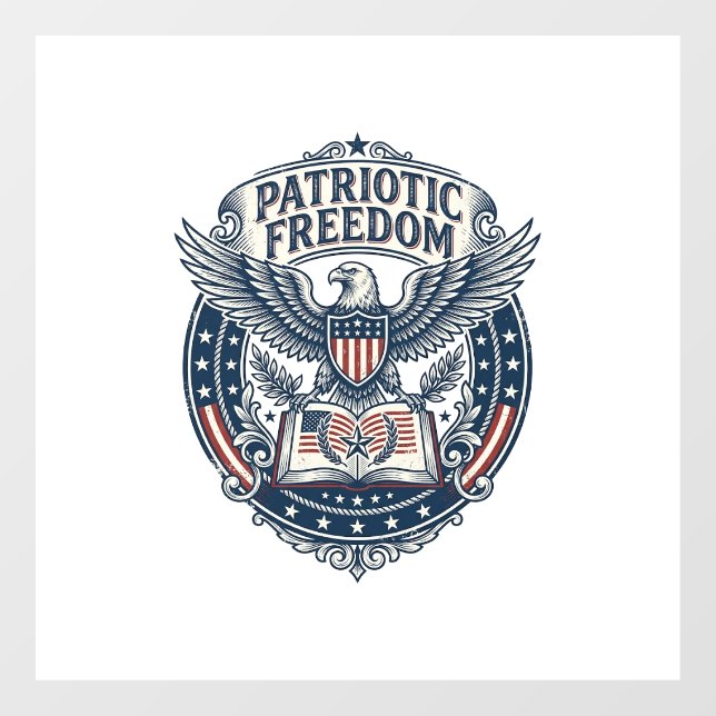 Patriotic Book Club Vector Graphic Tee (2) (Sheet)