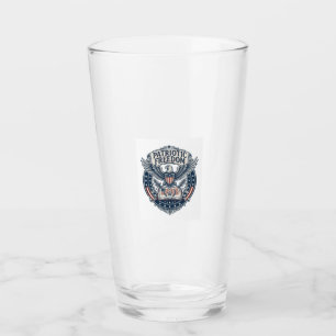 Patriotic Book Club Vector Graphic Tee (2) Glass