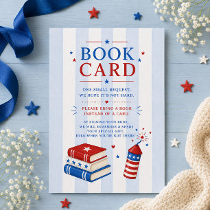 Patriotic Books for Baby Card