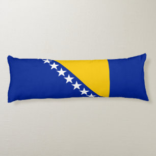 Patriotic Bosnia Herzegovina Flag Body Cushion