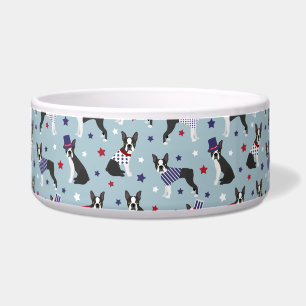 Patriotic Boston Terrier Dog