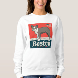 Patriotic Boston Terrier Sweatshirt