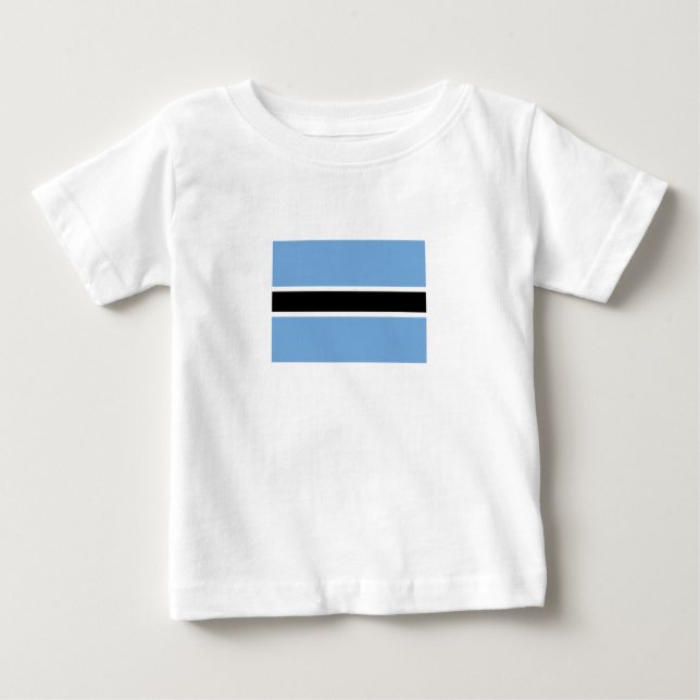 Patriotic Botswana Flag Baby T-Shirt (Front)