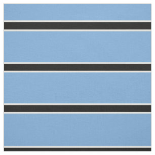 Patriotic Botswana Flag Fabric