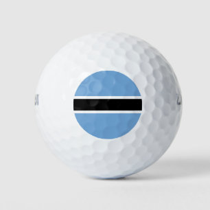 Patriotic Botswana Flag Golf Balls